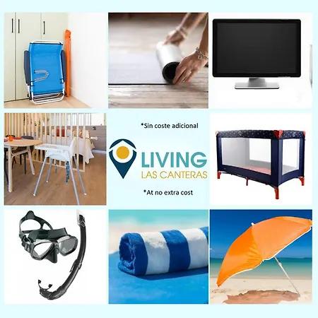 Living Canteras Homes - Sea Breeze Beachfront شقة لاس بالماس دي غران كاناريا